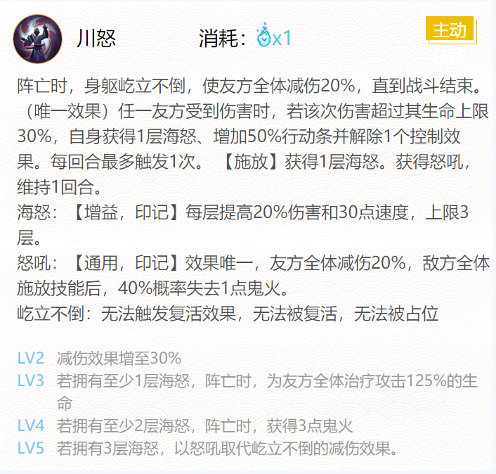 2022阴阳师骁浪荒川之主御魂搭配什么-SP式神骁浪荒川之主御魂搭配2022