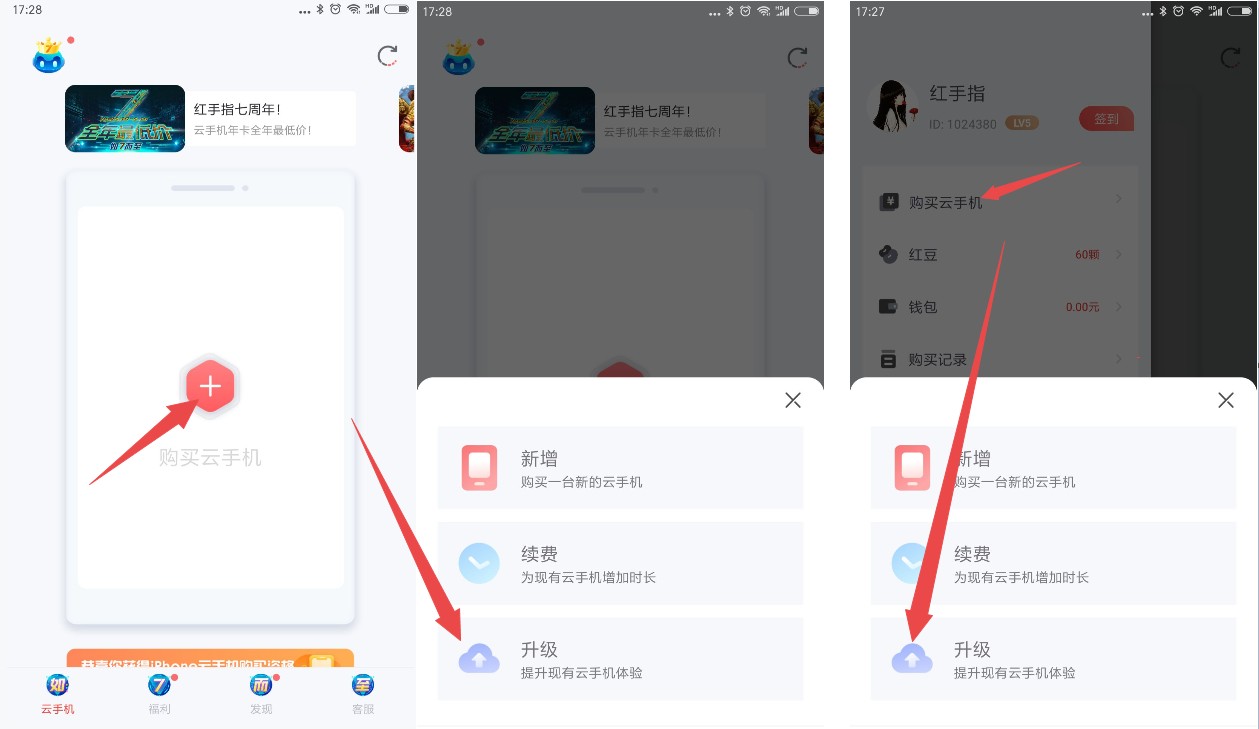 红手指
