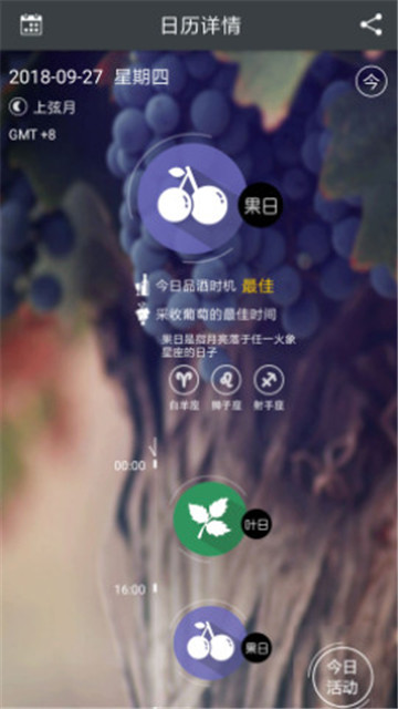 生物动力法日历2022