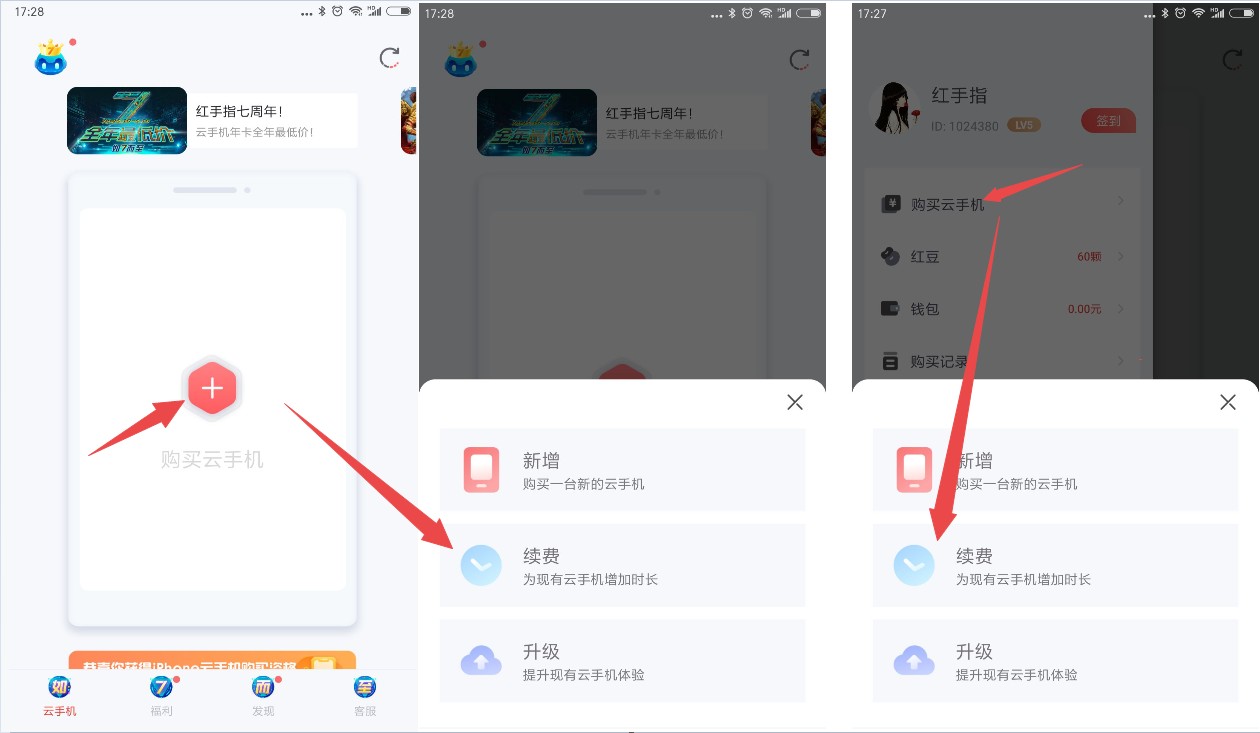 红手指