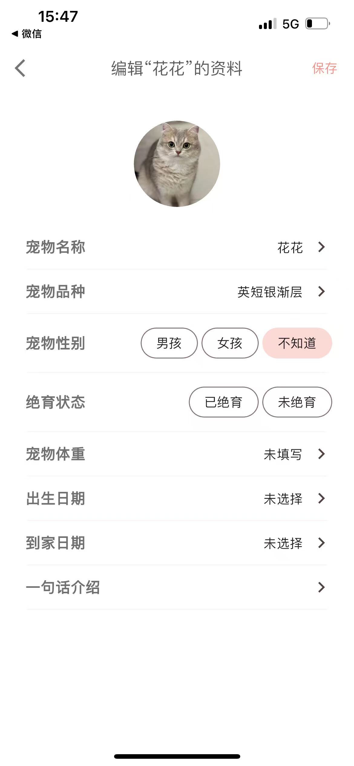 添加宠物6