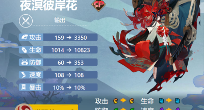 2022阴阳师夜溟彼岸花御魂搭配什么-SP式神夜溟彼岸花魂搭配2022